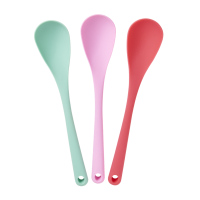 Coloured Silicone Cooking Spoon Rice DK